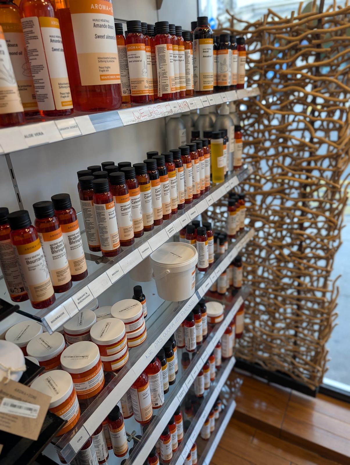Gamme Aroma-Zone, Pharmacie Bédat