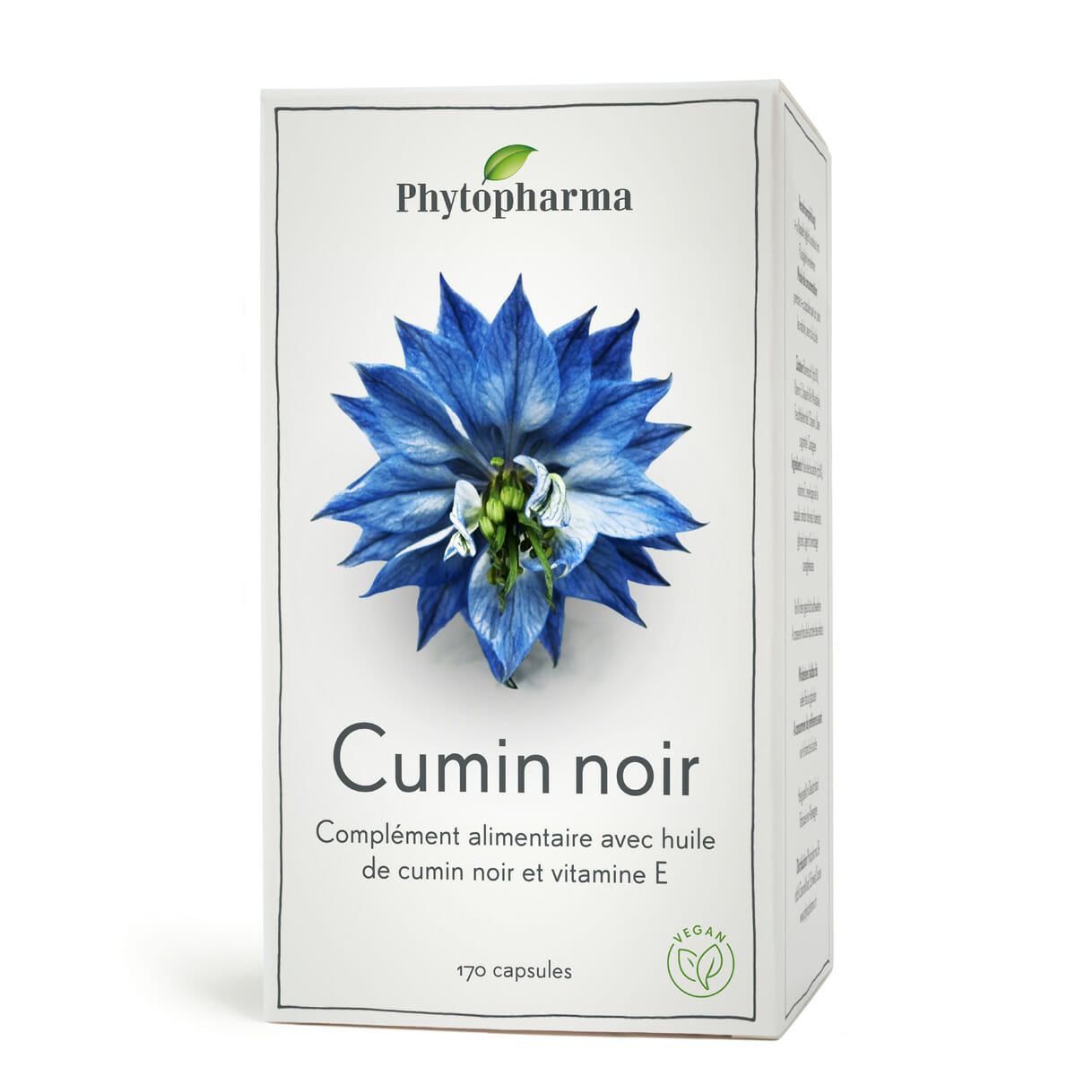 Capsules, Cumin Noir huile 500 mg, 170 caps L’Herboristerie Bedat